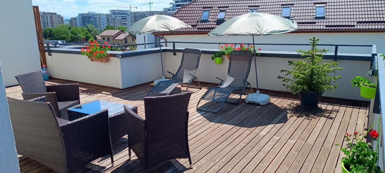 בראשוב Ama Apartament Cu Terasa 50 Mp & Parcare מראה חיצוני תמונה